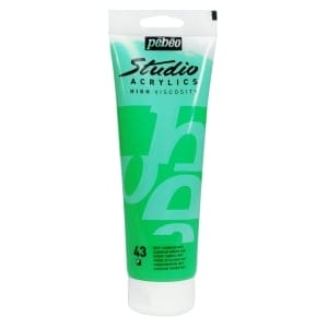Pebeo Studio Acrylic HV 250ML - Cadmium Green Hue