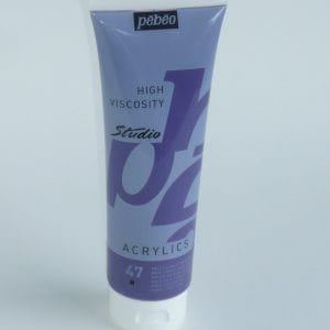Pebeo Studio Acrylic HV 250ML - Dark Cobalt Violet Hue