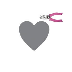Fiskars Hand Punch - Large Heart (1/4'') (2360)