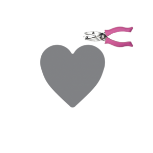 Fiskars Hand Punch - Large Heart (1/4'') (2360)