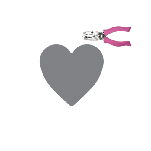 Fiskars Hand Punch - Large Heart (1/4'') (2360) 2360 Fiskars Hand Punch - Large Heart (1/4'') (2360)