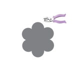 Fiskars Hand Punch - Flower (1/4'') (2362)