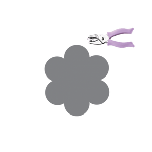 Fiskars Hand Punch - Flower (1/4'') (2362)