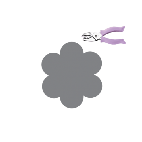 Fiskars Hand Punch - Flower (1/4'') (2362) 2362 Fiskars Hand Punch - Flower (1/4'') (2362)