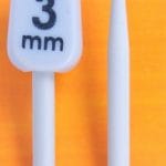 Pony Knitting Pins Knobbed Pairs 30cm x 3mm