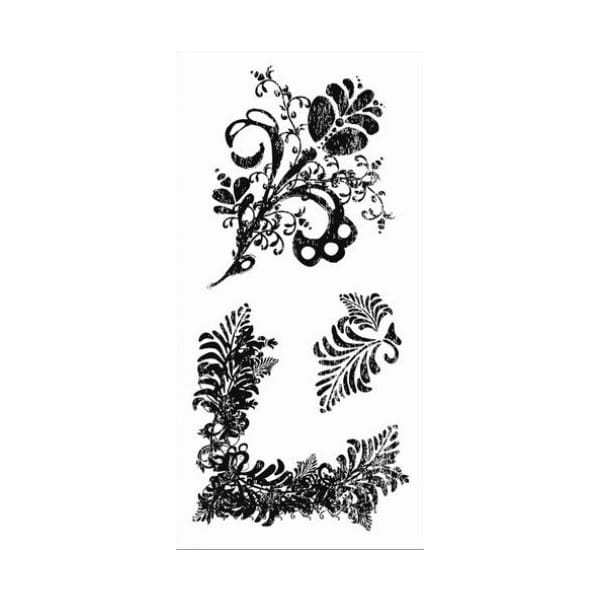 Fiskar Clear Stamps - Flourish