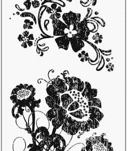 Fiskar Clear Stamps - Country Flowers