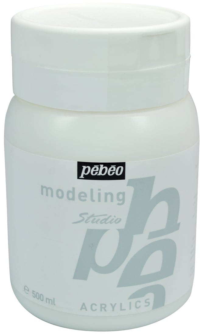 Pebeo Studio Acrylic Modeling Paste 500ml 524150 studio modeling paste 500ml Pebeo Studio Acrylic Modeling Paste 500ml