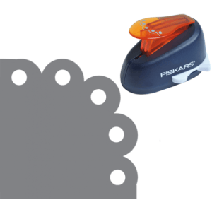 Fiskars Corner Lever punch Scallop M (5486)