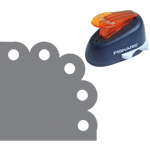 Fiskars Corner Lever punch Scallop M (5486)
