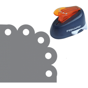 Fiskars Corner Lever punch Scallop M (5486)