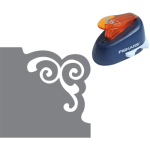 Fiskars Corner Lever Punch Scroll M (5487)