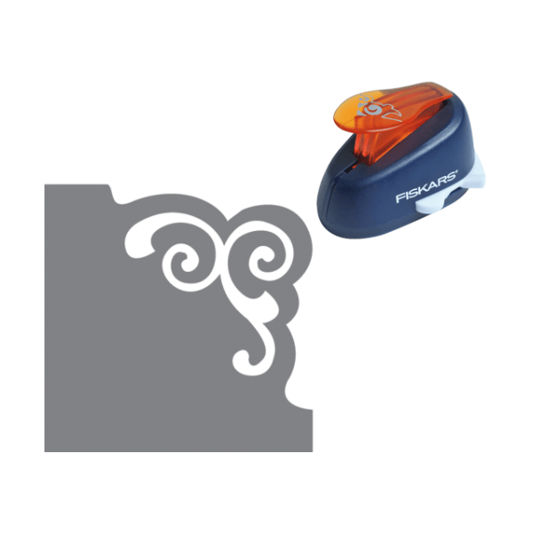 Fiskars Corner Lever Punch Scroll M (5487)
