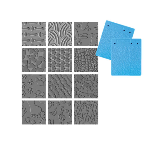 Fiskar Texture Plates - Pack III (X6) 5686 Fiskar Texture Plates - Pack III (X6)