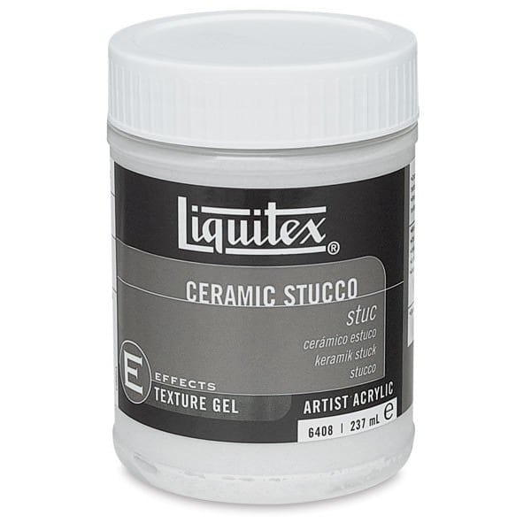 Liquitex Texture Gel Medium Ceramic Stucco (237 ML)