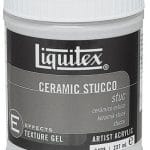 Liquitex Texture Gel Medium Ceramic Stucco (237 ML)
