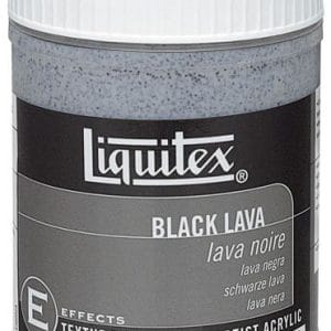 Liquitex Texture Gel Medium Black Lava (237 ML)