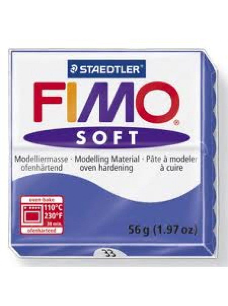 Fimo Soft - Brilliant Blue 8020 33 Fimo Soft - Brilliant Blue