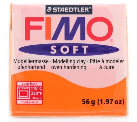 Fimo Soft Clay - Tangerine 8020 42 Fimo Soft Clay - Tangerine