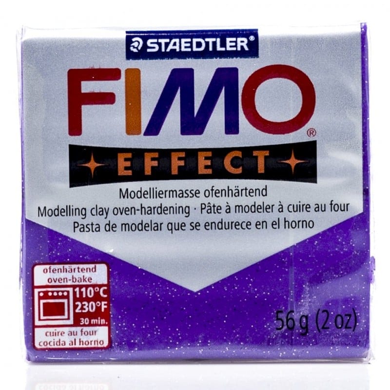Fimo Effect - Glitter Purple 8020 602 Fimo Effect - Glitter Purple