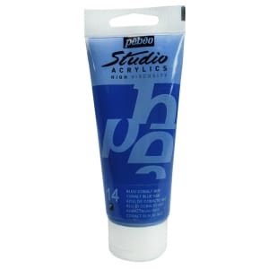 PEBEO STUDIO ACRYLIC HV 100ML - COBALT BLUE HUE