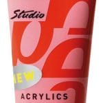 PEBEO STUDIO ACRYLIC HV 100ML - TRANSPARENT VERMILION