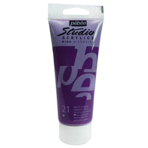 PEBEO STUDIO ACRYLIC HV 100ML - ORIENTAL VIOLET
