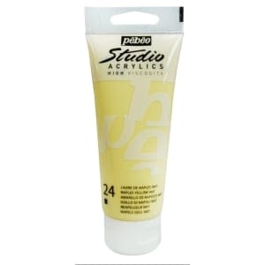PEBEO STUDIO ACRYLIC HV 100ML - NAPLES YELLOW HUE