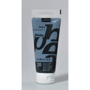 PEBEO STUDIO ACRYLIC HV 100ML - MARS BLACK