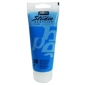 PEBEO STUDIO ACRYLIC HV 100ML - CERULEAN BLUE