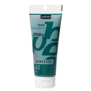 PEBEO STUDIO ACRYLIC HV 100ML - PHTHALOCYANINE HUE GREEN