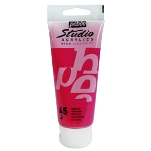 PEBEO STUDIO ACRYLIC HV 100ML - VIVID PINK