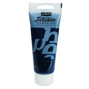PEBEO STUDIO ACRYLIC HV 100ML - PRUSSIAN BLUE HUE