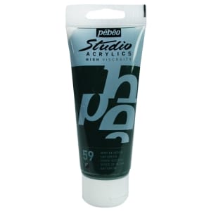 PEBEO STUDIO ACRYLIC HV 100ML - SAP GREEN