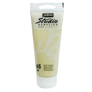 PEBEO STUDIO ACRYLIC HV 100ML - BUFF TITANIUM