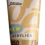 PEBEO STUDIO ACRYLIC HV 100ML - IRIDESCENT PRECIOUS GOLD