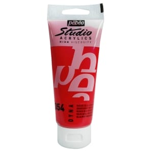 PEBEO STUDIO ACRYLIC HV 100ML - IRIDESCENT RED BLUE