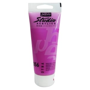 PEBEO STUDIO ACRYLIC HV 100ML - IRIDESCENT VIOLET BLUE