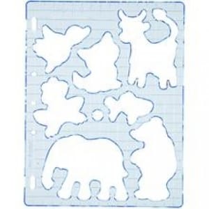 Fiskars Shape Template - Animals