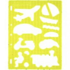 Fiskars Shape Template - Locomotions