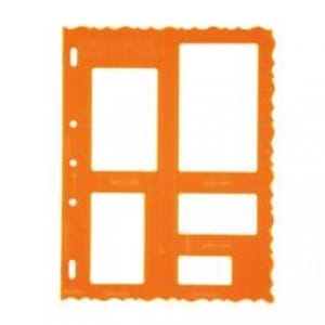 Fiskars Shape Template - Rectangles