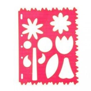 Fiskars Shape Template - Flowers