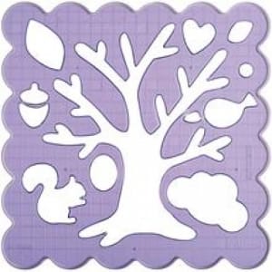 Fiskars Shape Template - Tree (30 X 30)
