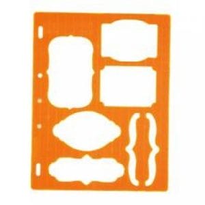 Fiskars Shape Template - Tags & Brackets
