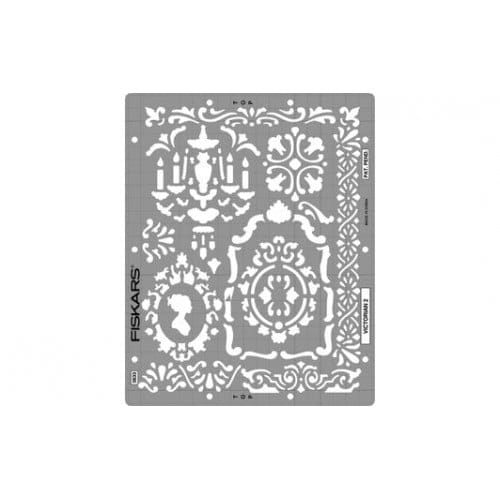Fiskars ShapeBoss Stencil - Victorian 2 5633 Fiskars ShapeBoss Stencil - Victorian 2