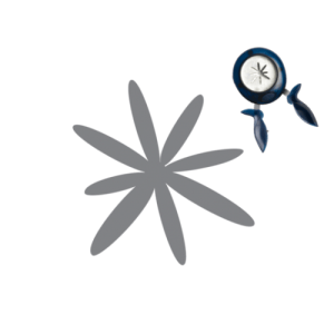 Fiskars Squeeze punch - Flower (Medium)