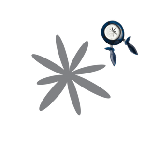 Fiskars Squeeze punch - Flower (Medium)