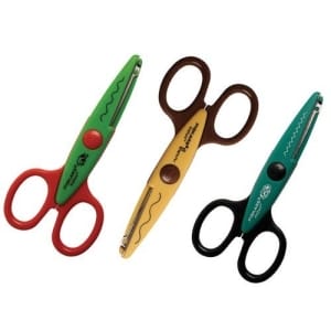 Fiskars Kidzors™ Paper Edgers - Swamp Creatures x 3