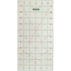 Fiskars Acrylic Ruler - 6" x 12" cm
