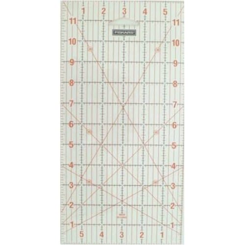 Fiskars Acrylic Ruler - 6" x 12" cm